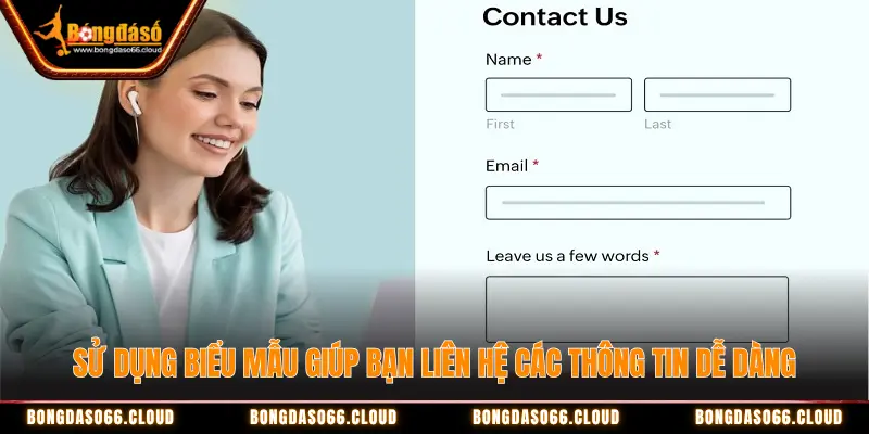 Liên hệ qua biểu mẫu trên website Bongdaso